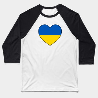 Heart - Ukraine Baseball T-Shirt